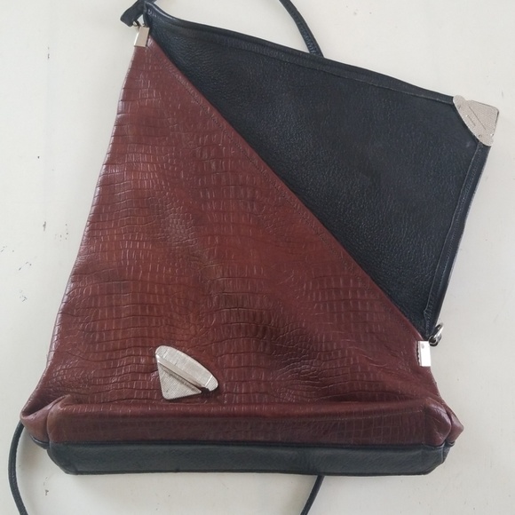 Unique Tom Thomas Leather New Angle Bag - Picture 5 of 8